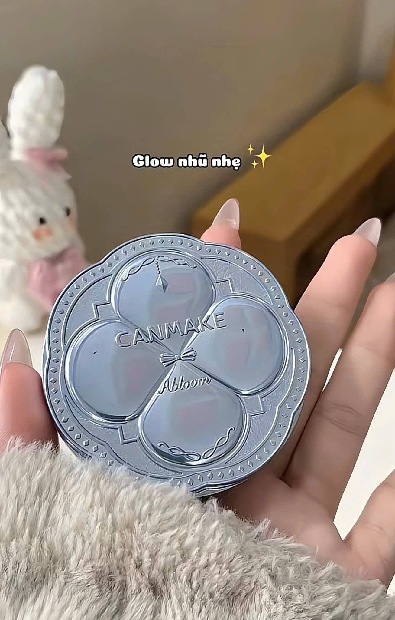  Phấn Phủ Đa Sắc Canmake Tokyo Illuminating Finish Powder Abloom SPF24 PA++ (XANH) 