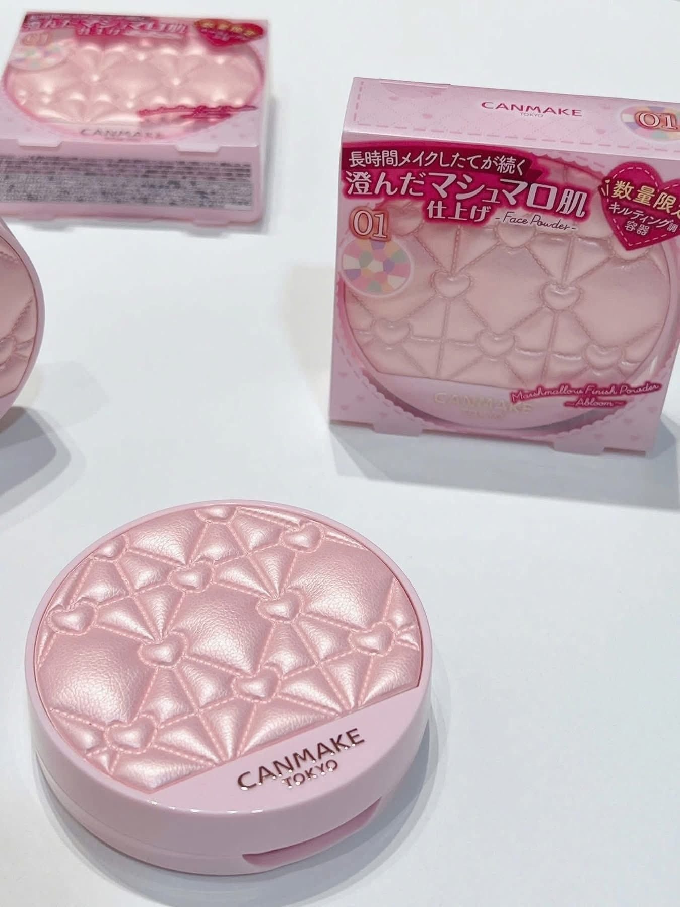  Phấn Phủ Đa Sắc Canmake Marshmallow Finish Powder Abloom SPF19 PA++(LIMITED MÀU HỒNG) 