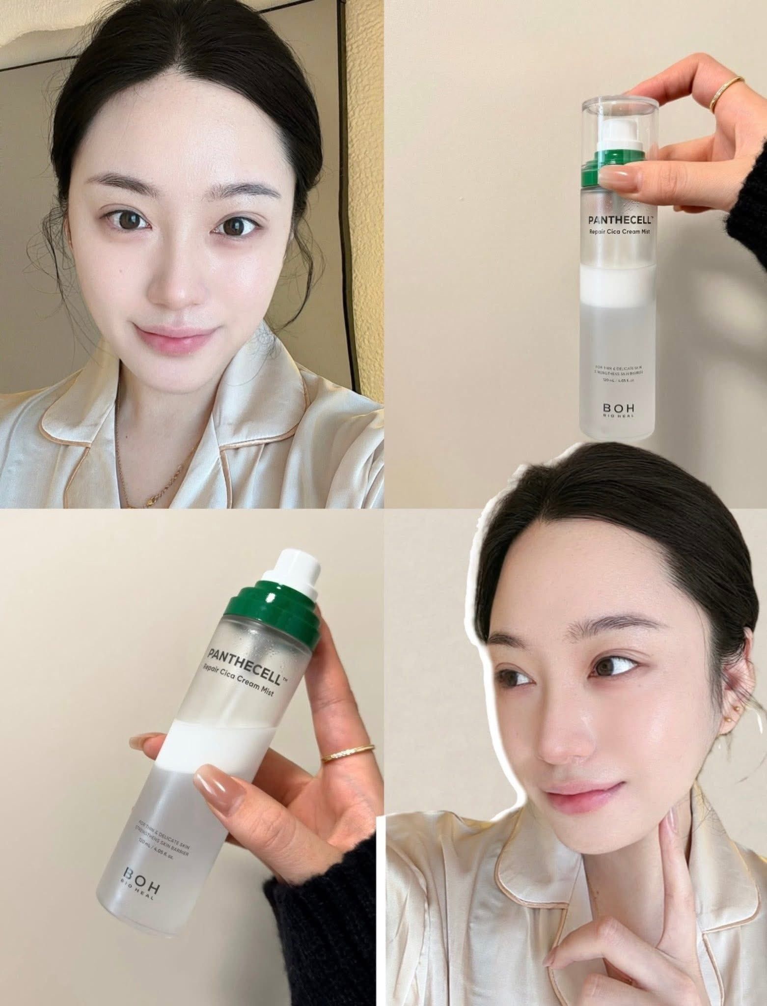  Xịt Khoáng Dưỡng Ẩm, Phục Hồi Da BOH Panthecell Repair Cica Cream Mist 30ml 