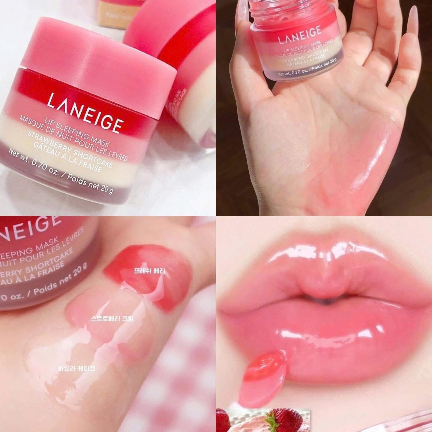  (Mẫu mới) Mặt nạ ngủ môi Laneige Lip Sleeping Mask 20g 