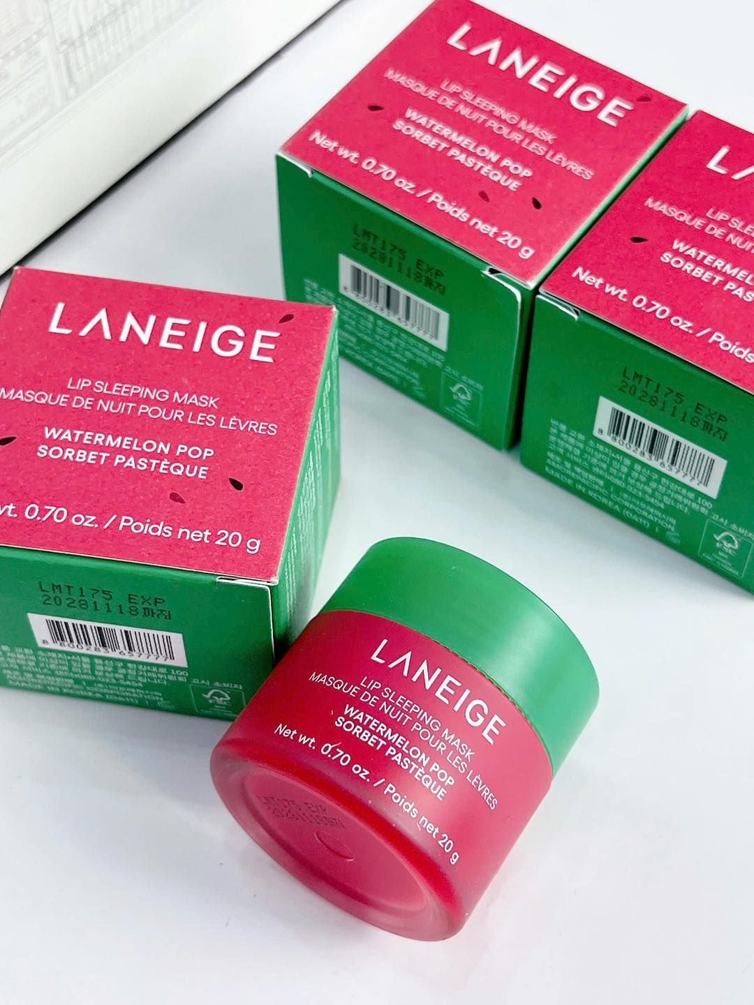  (Mẫu mới) Mặt nạ ngủ môi Laneige Lip Sleeping Mask 20g 