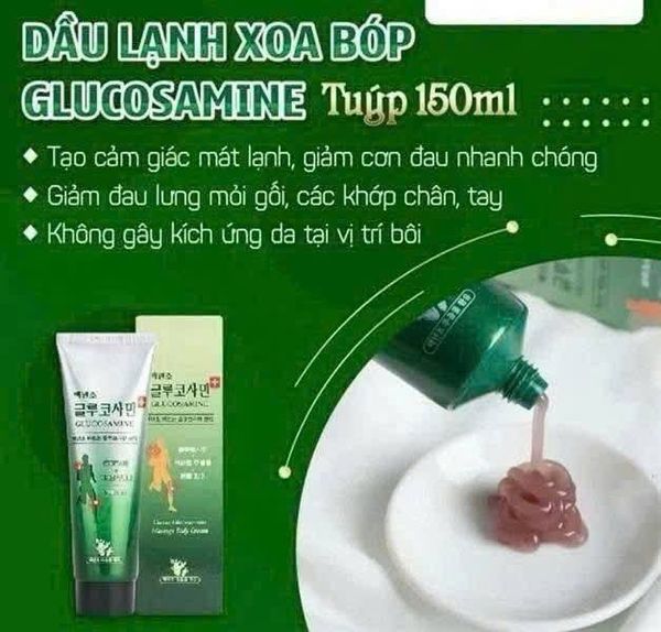  Dầu Lạnh Xoa Bóp Cactus Glucosamine Massage Body Cream 150ml 
