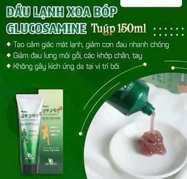  Dầu Lạnh Xoa Bóp Cactus Glucosamine Massage Body Cream 150ml 