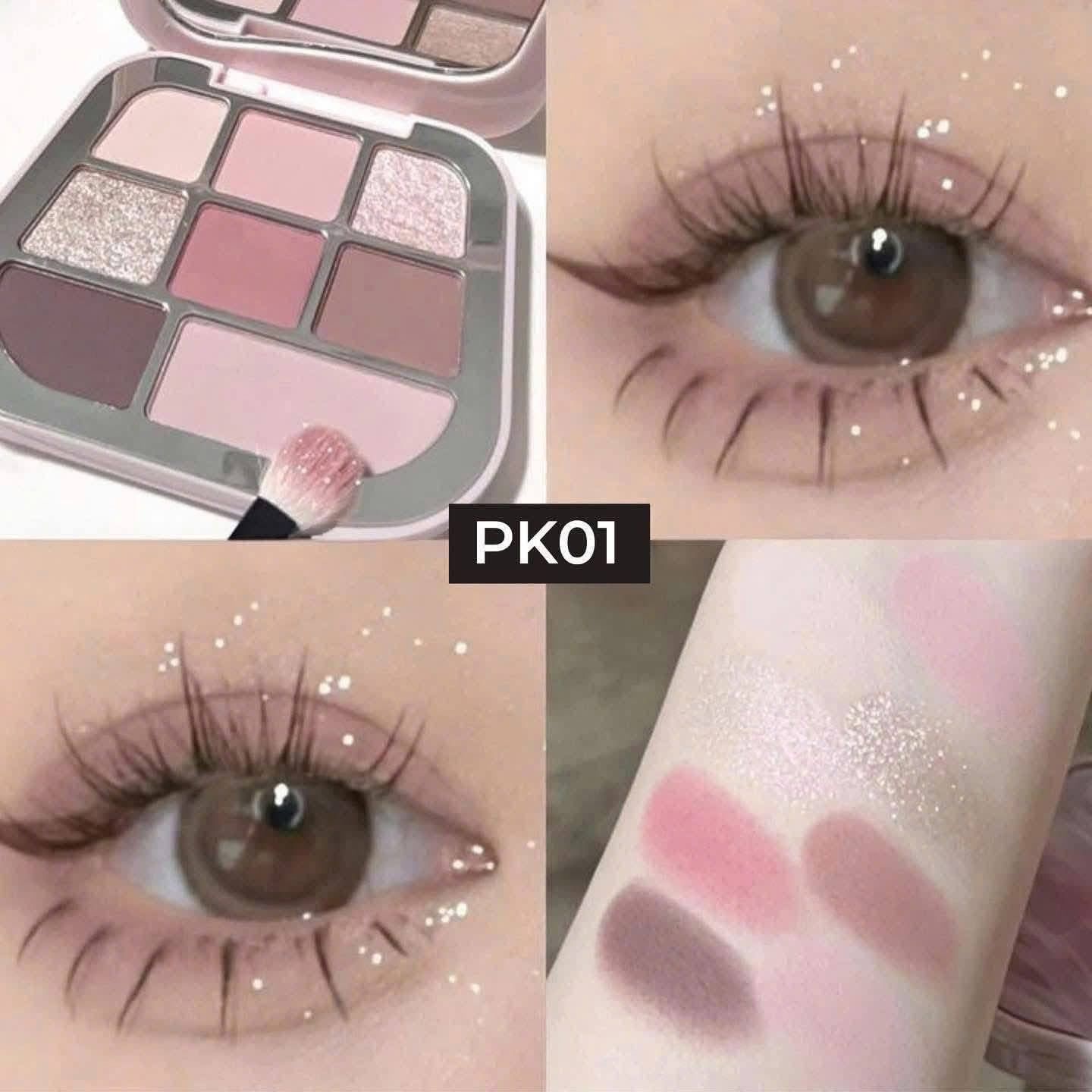 Bảng Phấn Mắt 8 Ô Focallure 8 Pan Pressed Powder Palette 9.6g 
