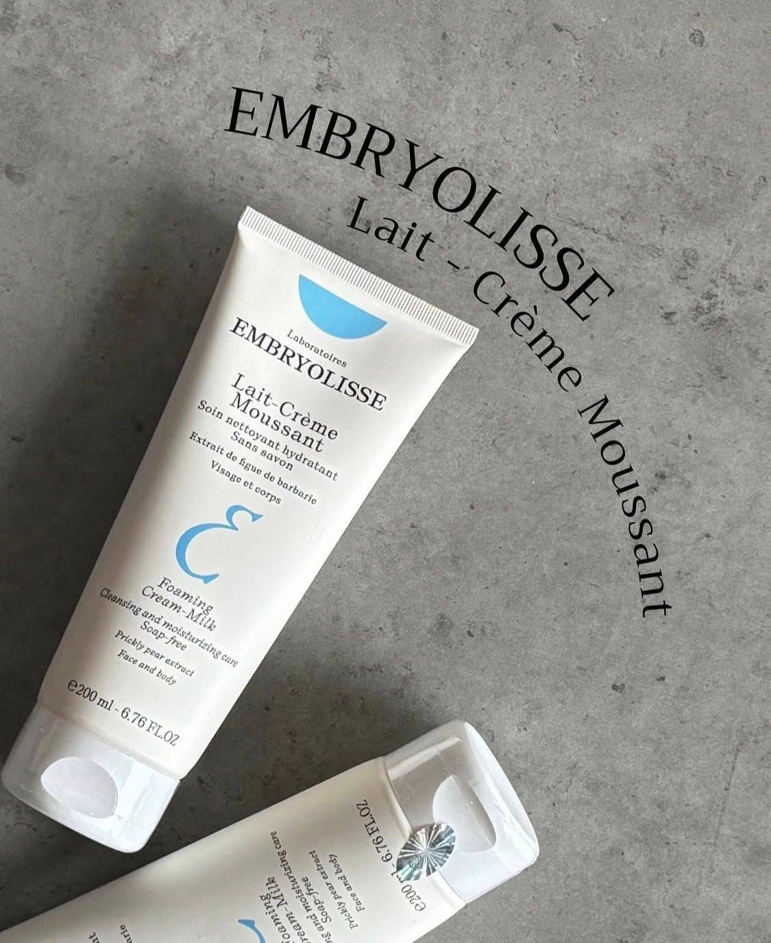  Sữa rửa mặt cấp ẩm, sạch sâu Embryolisse Foaming Cream Milk 200ml 