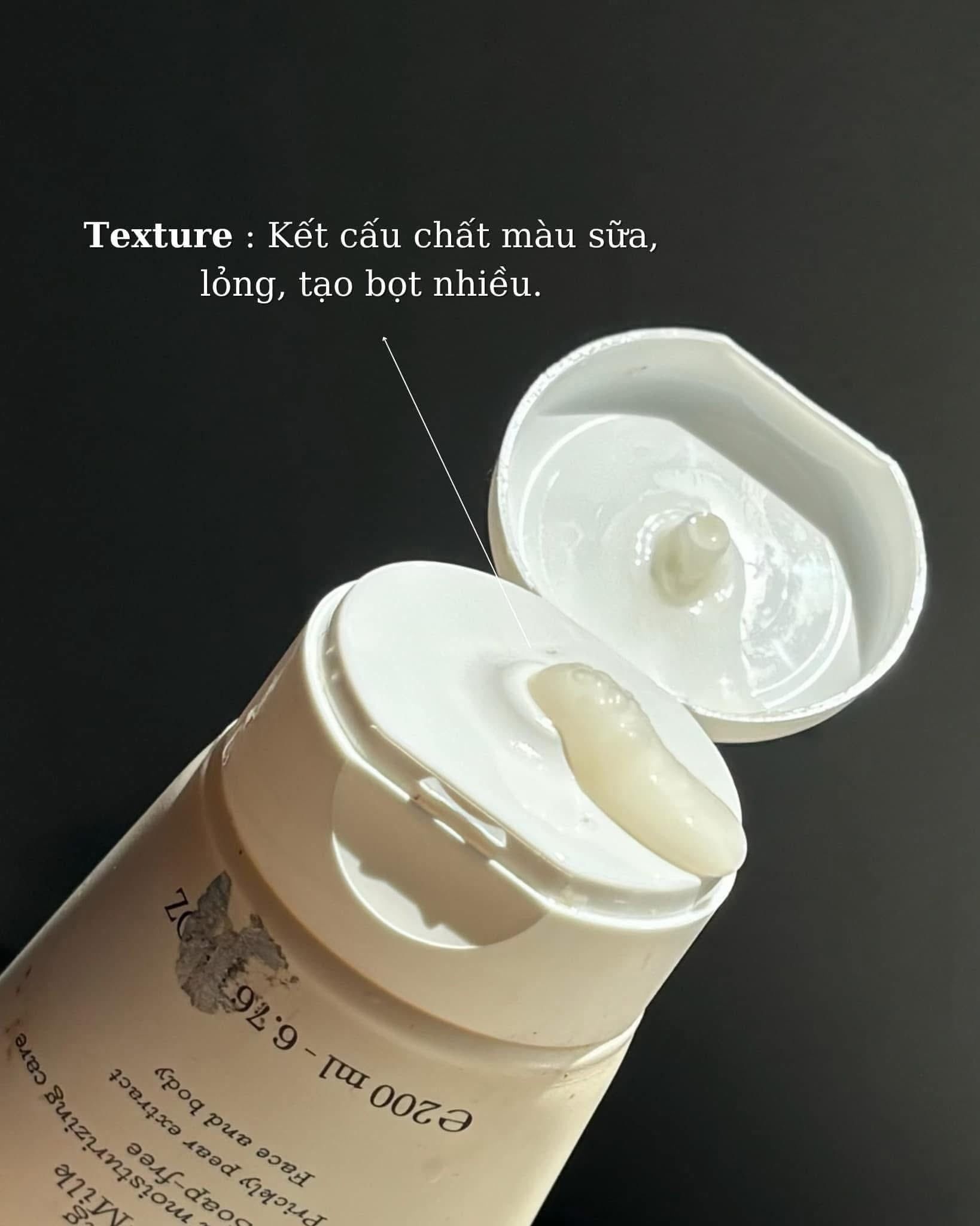  Sữa rửa mặt cấp ẩm, sạch sâu Embryolisse Foaming Cream Milk 200ml 