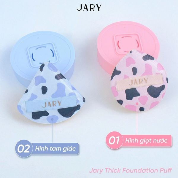  Mút tán kem nền dày Jary Thick Foundation Puff 