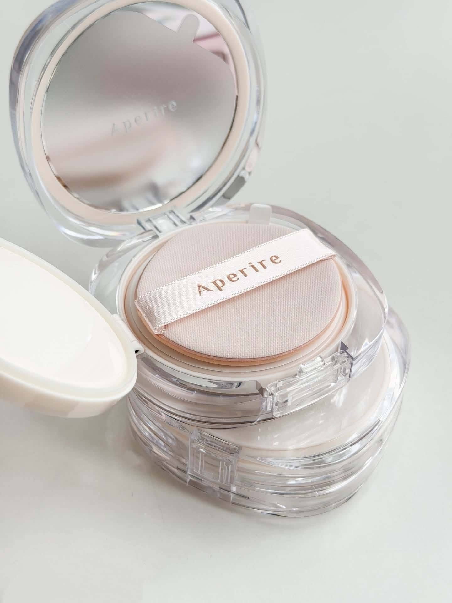  Phấn nước bắt sáng, căng bóng Aperire Sheer Breeze Cushion SPF50+ PA++++ 13g 