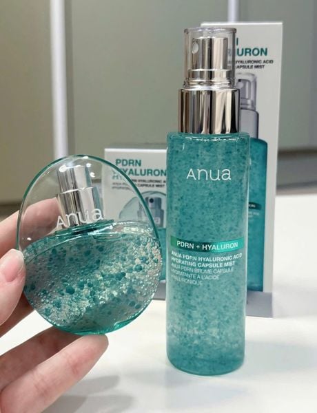  Xịt khoáng cấp ẩm, phục hồi da Anua PDRN Hyaluronic Acid Hydrating Capsule Mist 
