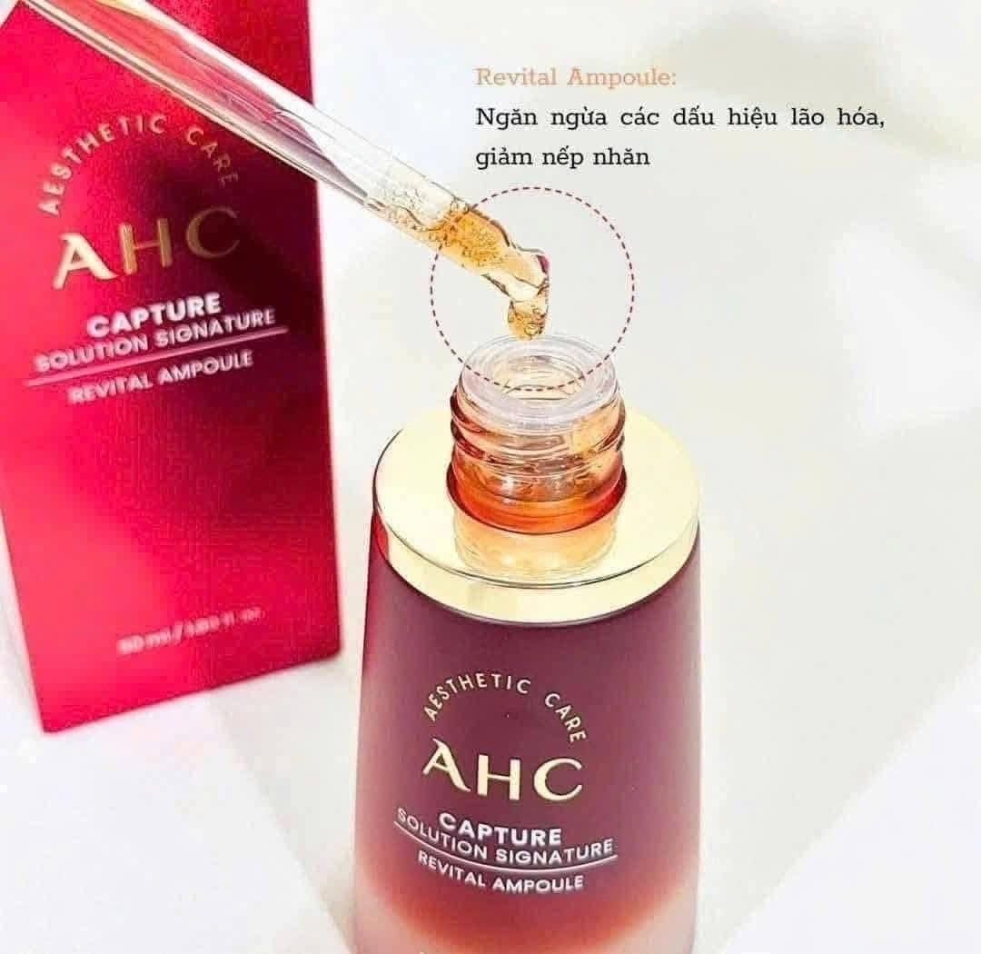  Tinh Chất Chống Lão Hóa AHC Capture Solution Prime Revital Ampoule 50ml (Đỏ) 