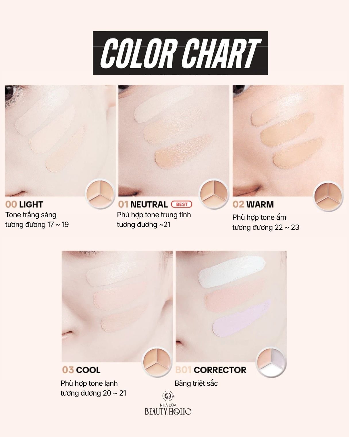  (TẶNG KÈM CỌ) Kem Che Khuyết Điểm Tfit Cover Up Pro Concealer 15g 