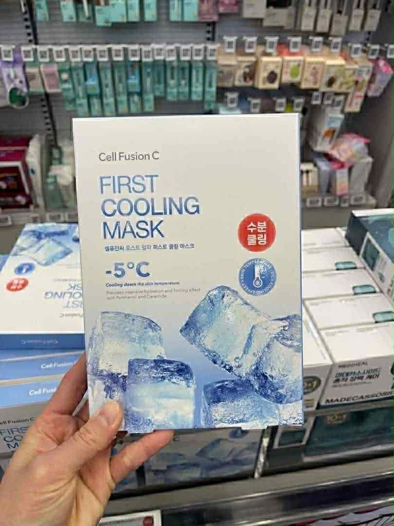  Mặt nạ giấy dịu da, phục hồi Cell Fusion C First Cooling Mask 27g (1 miếng) 