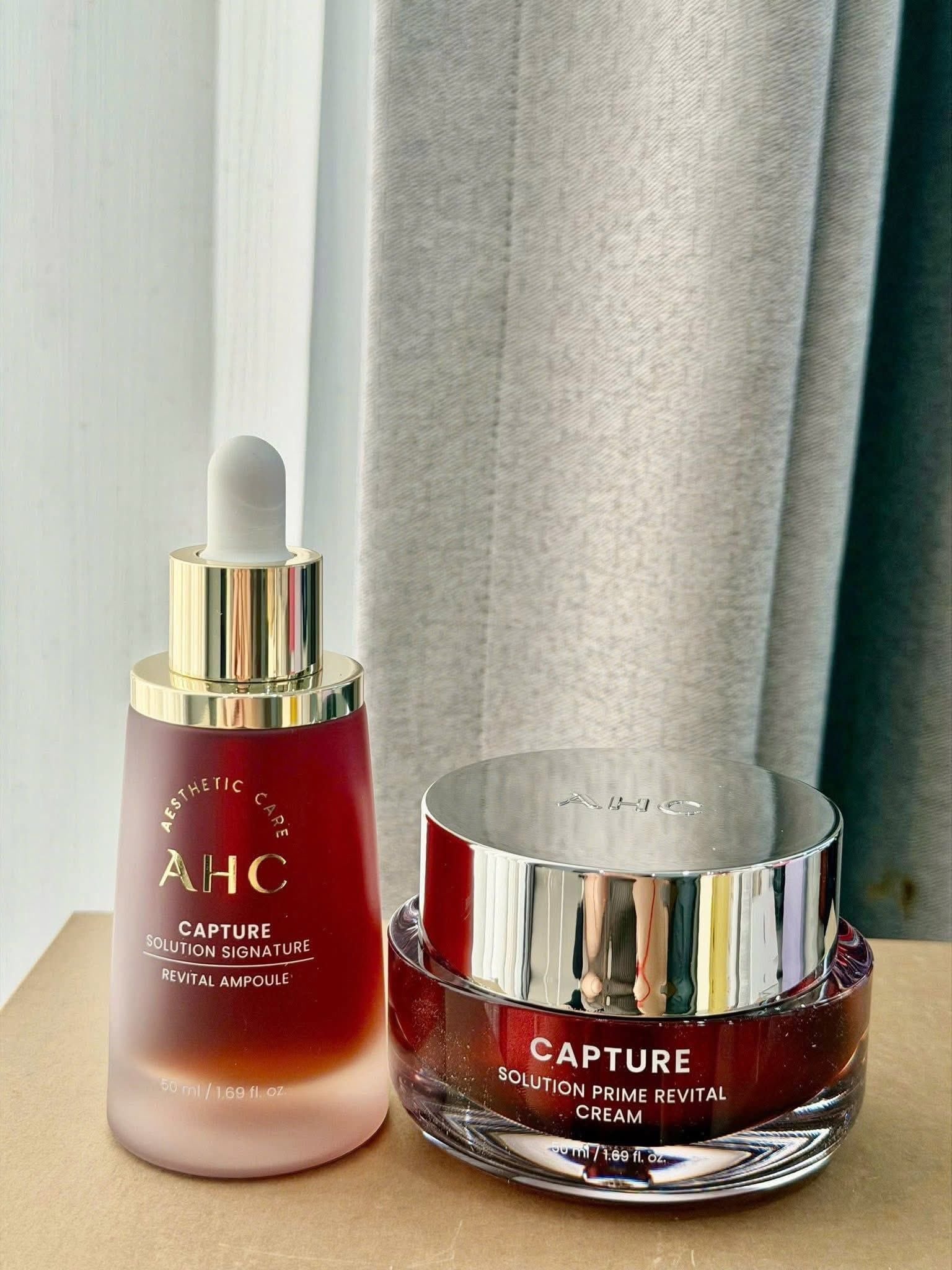  Tinh Chất Chống Lão Hóa AHC Capture Solution Prime Revital Ampoule 50ml (Đỏ) 