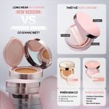  (Mẫu mới) Phấn Nước Che Phủ Mỏng Mịn Glamrr Q Long Wear DD Cushion SPF50+ PA+++ 12g 