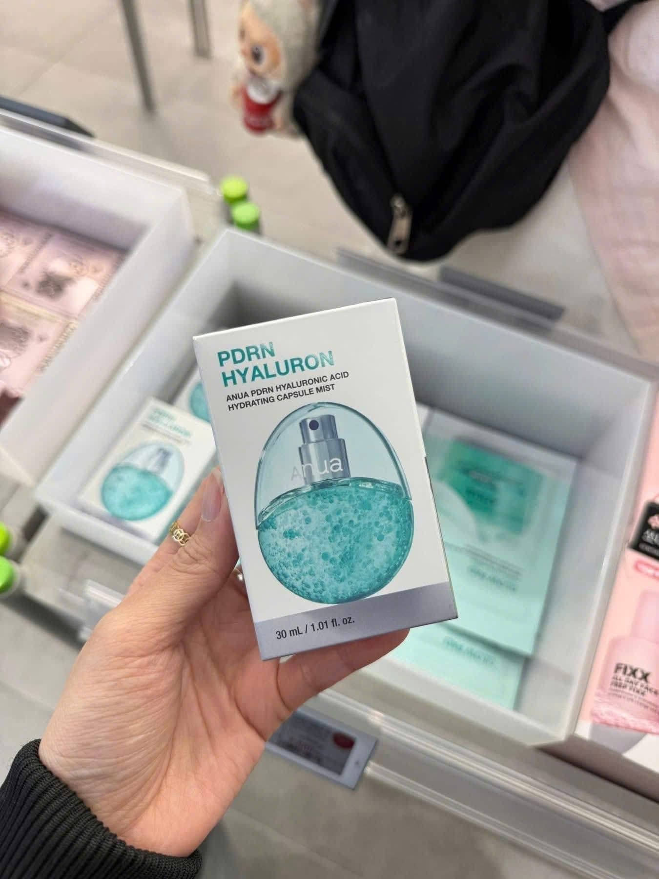  Xịt khoáng cấp ẩm, phục hồi da Anua PDRN Hyaluronic Acid Hydrating Capsule Mist 