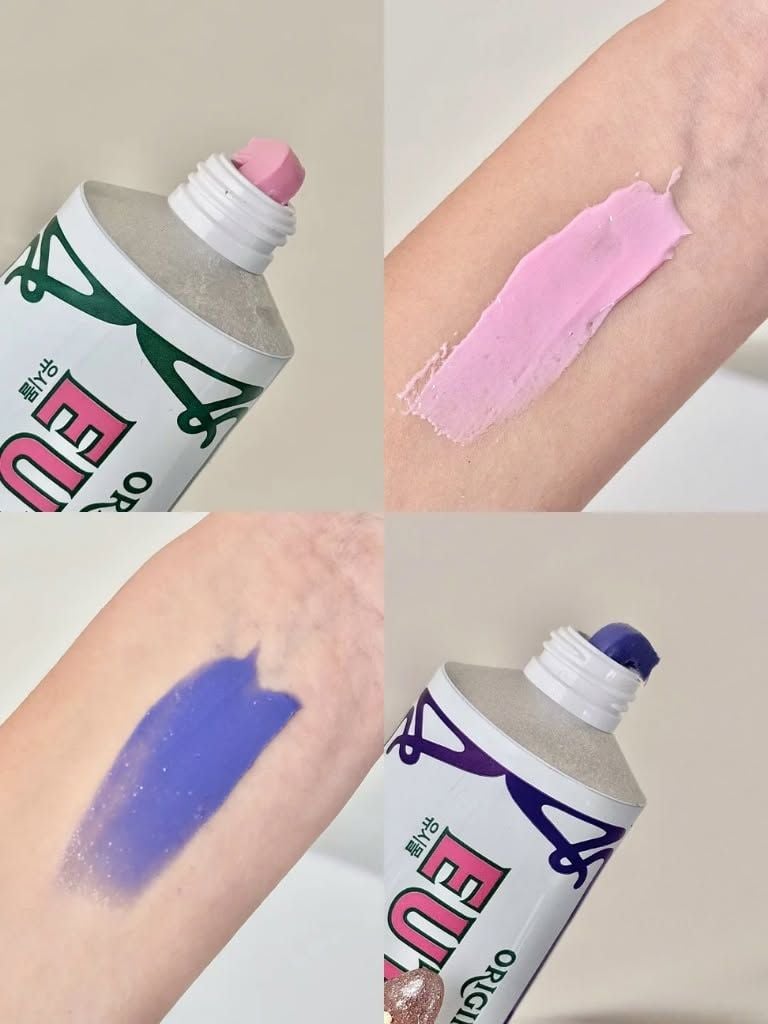  (MINI SIZE) Kem đánh răng Euthymol Original Toothpaste Whitening Purple Corrector 20g 