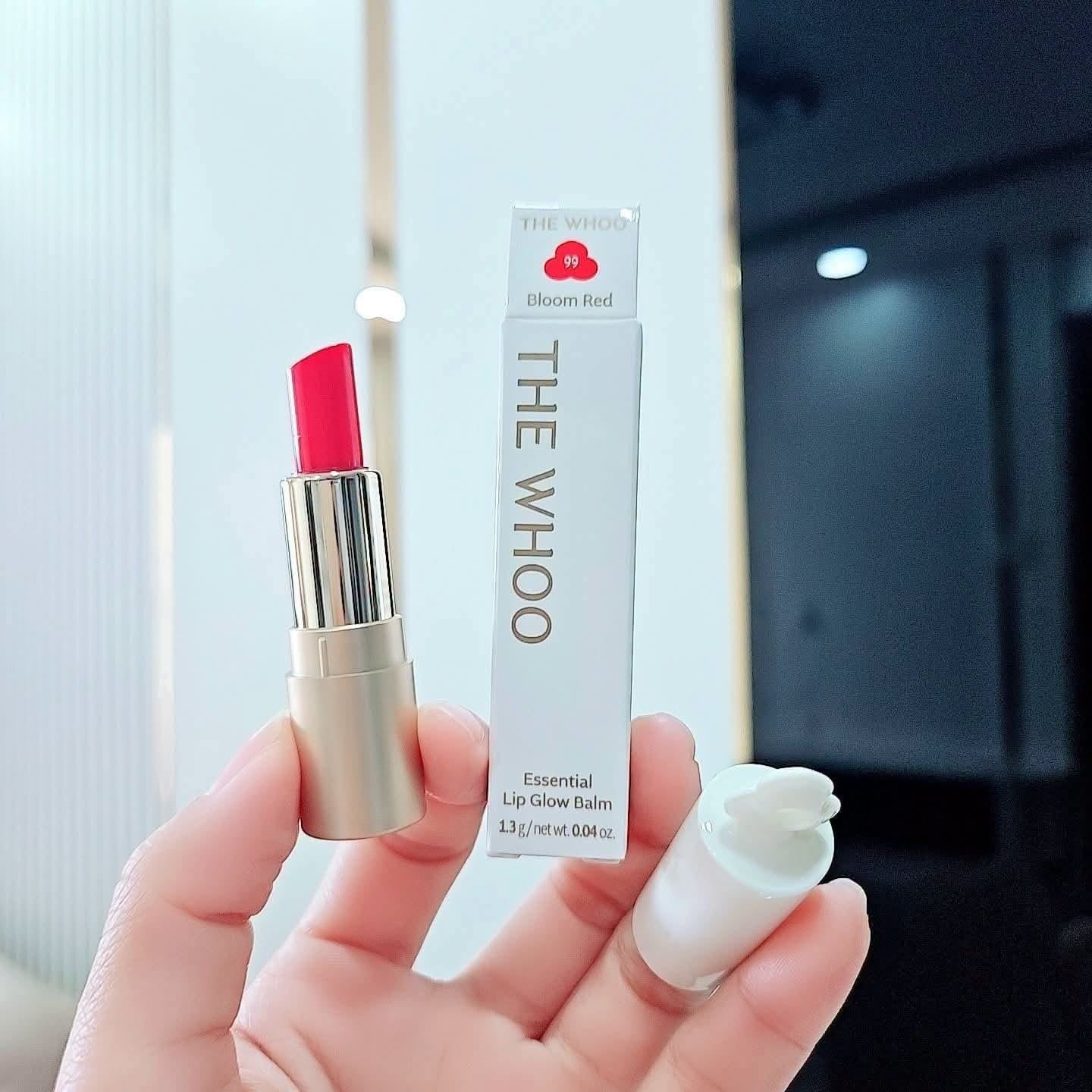  Son dưỡng có màu The Whoo Essential Lip Glow Balm 1.3g (MINI SIZE) 