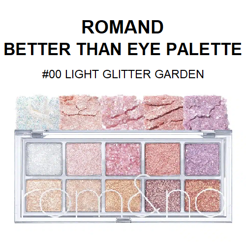  Bảng Phấn Mắt 10 ô lấp lánh Romand Better Than Palette  (DATE T3/2027) 