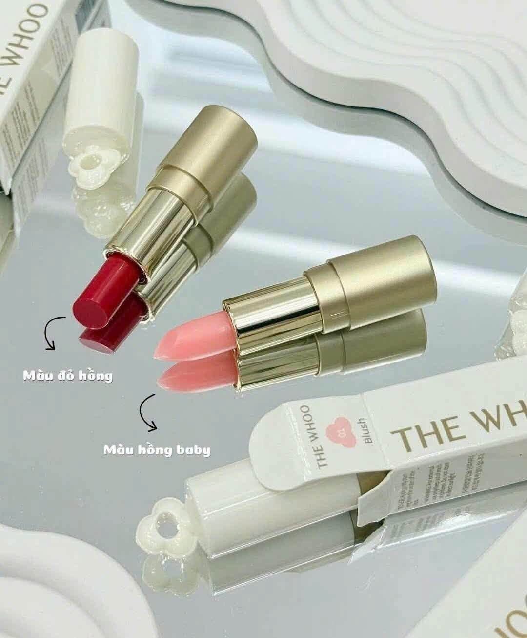  Son dưỡng có màu The Whoo Essential Lip Glow Balm 1.3g (MINI SIZE) 