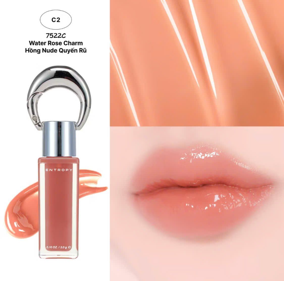  (Mẫu mới) Son Tint Bóng, Lì Entropy Charm Tint 3g 