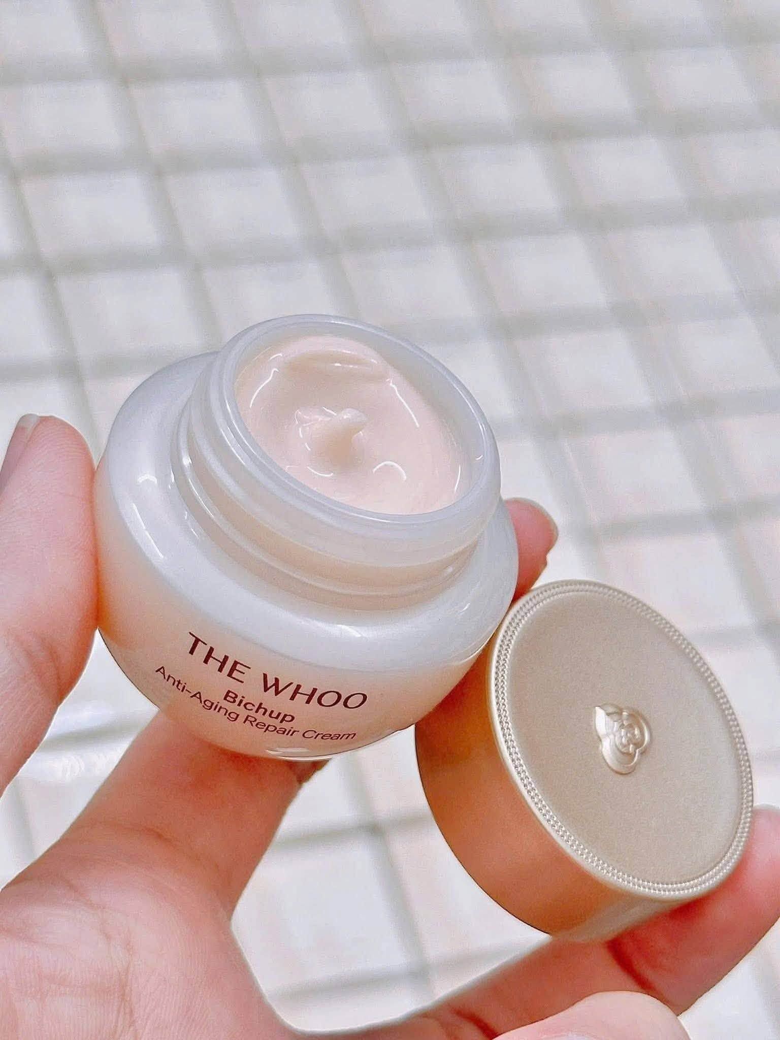 (MINI SIZE) Kem dưỡng chống lão hóa tái sinh da The Whoo Bichup Anti Aging Repair Cream 10ml 