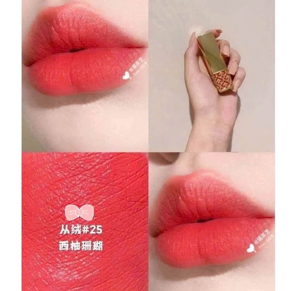  (HÀNG ORDER) Son thỏi lì Hoàng Cung The History of Whoo Gongjinhyang:Mi Luxury Velvet Lip Rouge 6g 