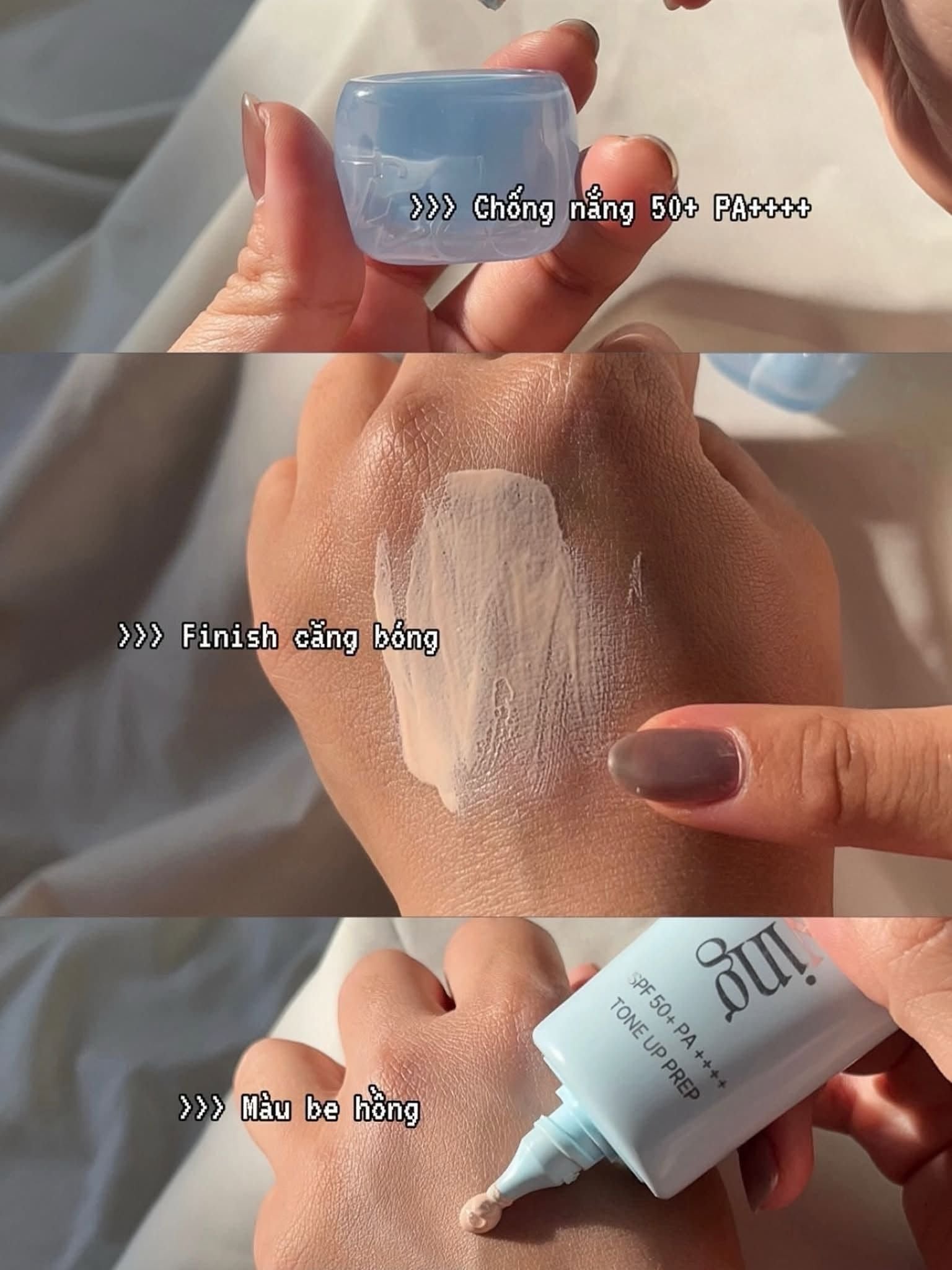  Kem lót chống nắng Fwee Post Spa Glowing SPF Tone Up Prep SPF30 PA++ 35ml 