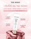  (HÀNG ORDER) Kem chống nắng nâng tone The Whoo UV Ultimate Brightening Tone Up Sunscreen Special Set (Tặng kèm sữa rửa mặt) 