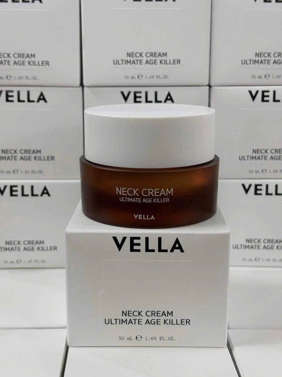  Kem Dưỡng Chống Lão Hóa Vùng Da Cổ Vella Ultimate Age Killer Neck Cream 50ml 
