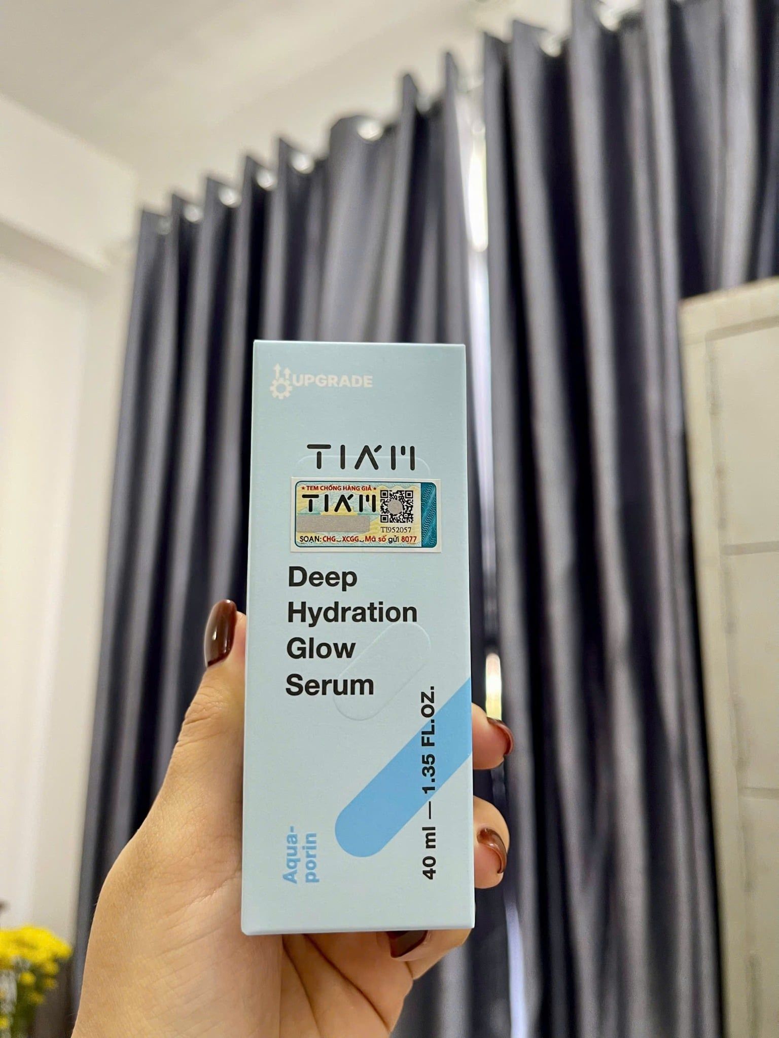  (Mẫu mới) Tinh Chất Cấp ẩm, Căng Bóng Da Tiam Hyaluronic Glow Revive Serum 40ml 