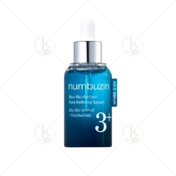  Tinh Chất Numbuzin Thu Nhỏ Lỗ Chân Lông Numbuzin No.3 Blue Bio Retinol Pore Refining Serum 30ml 
