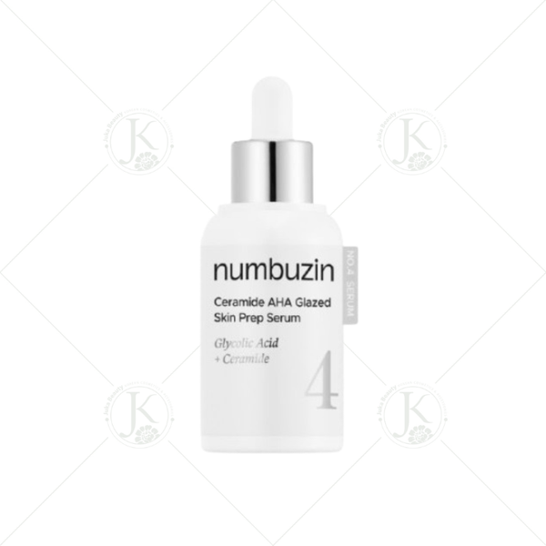  Tinh Chất Tẩy Tế Bào Chết, Căng Bóng Da Numbuzin No.4 Ceramide AHA Glazed Skin Prep Serum 30ml 