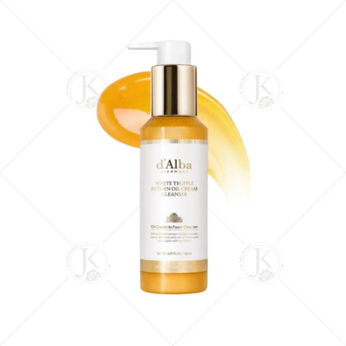  Sữa Rửa Mặt Thuần Chay Cao Cấp d'Alba White Truffle Return Oil Cream Cleanser 150ml 