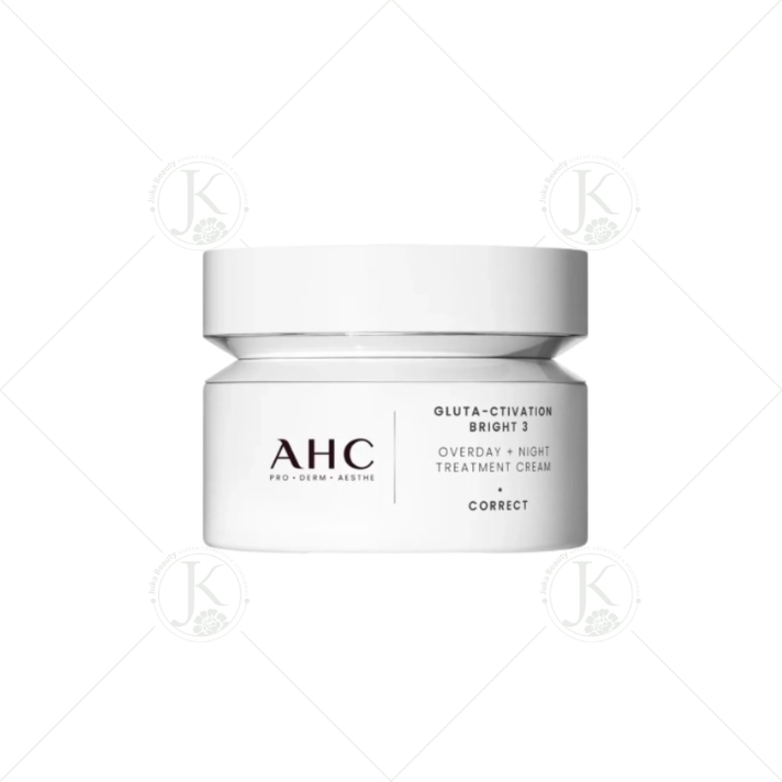  Kem Dưỡng Làm Đều Màu Da AHC Gluta Activation Bright 3 Overday Night Treatment Cream 50ml 