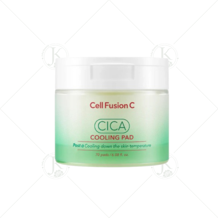  Toner Pad Hạ Nhiệt, Làm Dịu Cell Fusion C CICA Cooling Pad (70 miếng) 
