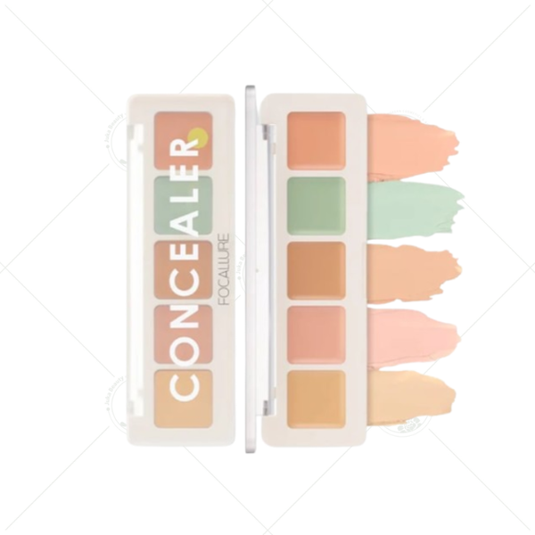  Bảng Triệt Sắc 5 Ô Focallure Color Concealer Palette #FA172_01 
