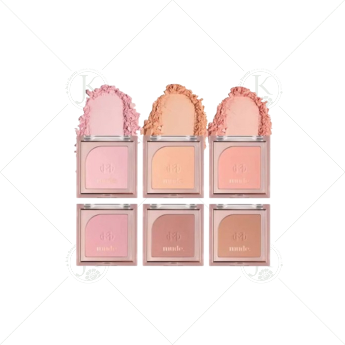  (Mẫu mới) Phấn Má Hồng Kiềm Dầu Mude Flutter Blusher 5g 