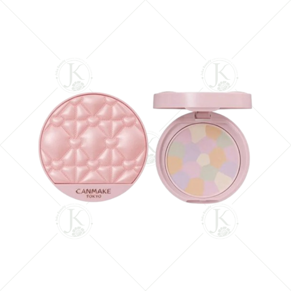  Phấn Phủ Đa Sắc Canmake Marshmallow Finish Powder Abloom SPF19 PA++(LIMITED MÀU HỒNG) 