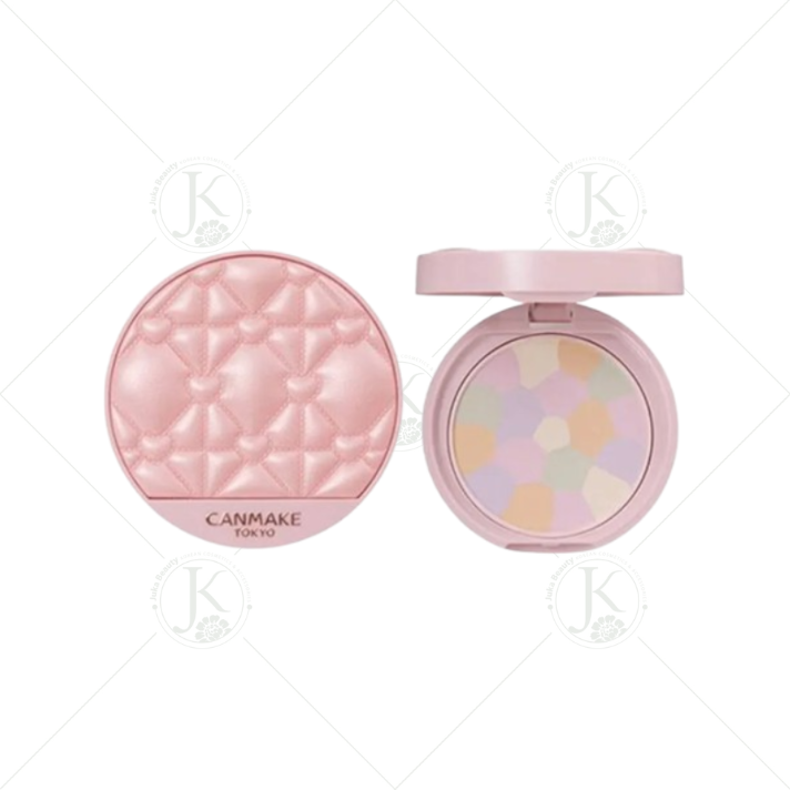  Phấn Phủ Đa Sắc Canmake Marshmallow Finish Powder Abloom SPF19 PA++(LIMITED MÀU HỒNG) 