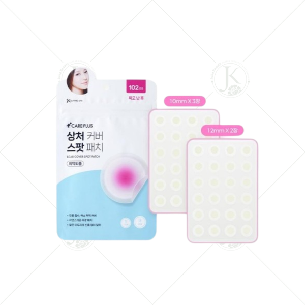  (Xanh Dương) Miếng Dán Mụn Care Plus Scar Cover Spot Patch 102 Miếng 