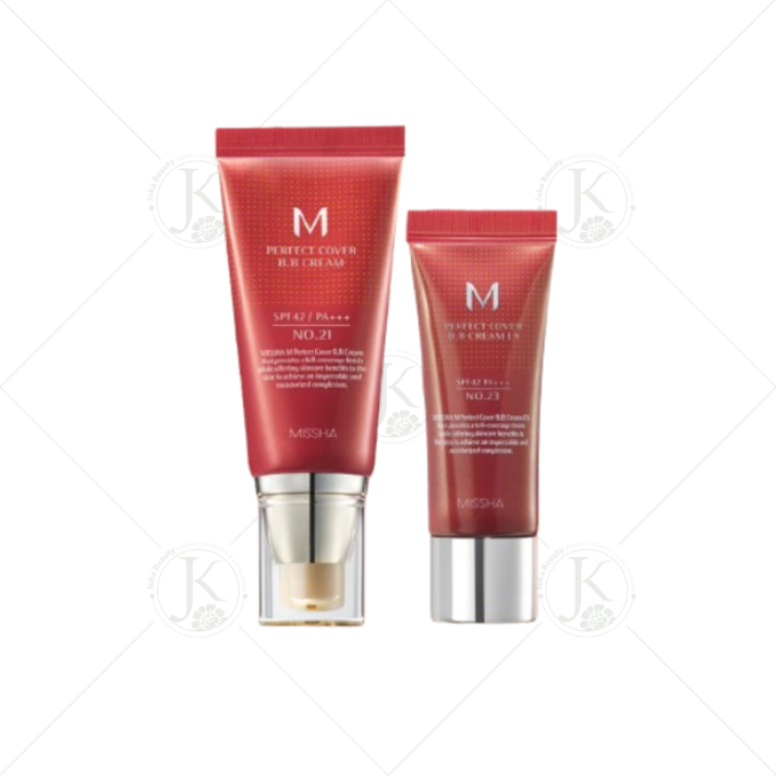  Kem Nền Missha M Perfect Cover B.B Cream EX SPF42 PA+++ 20ml/ 50ml 
