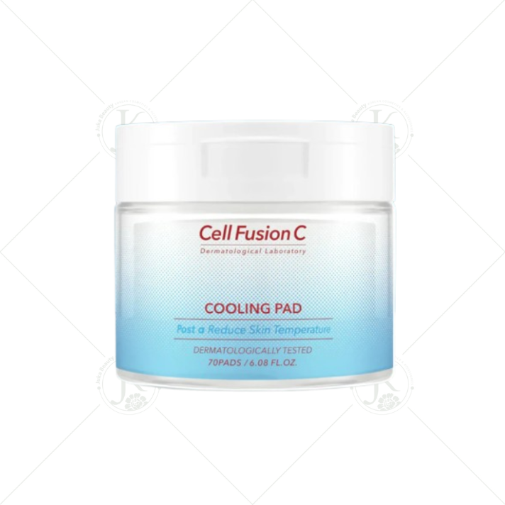  Toner Pad Hạ Nhiệt, Làm Dịu Da Cell Fusion C Cooling Pad 70 miếng 