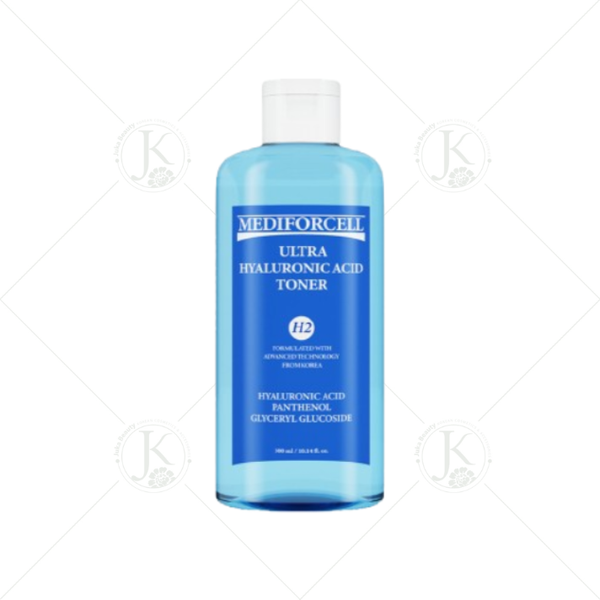 Nước Hoa Hồng Dưỡng Ẩm, Sáng Da Mediforcell Ultra Hyaluronic Acid Toner 300ml 