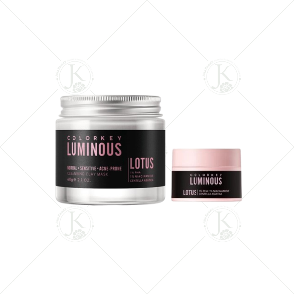  (LOTUS) Mặt Nạ Đất Sét Colorkey Luminous Cleansing Clay Mask 