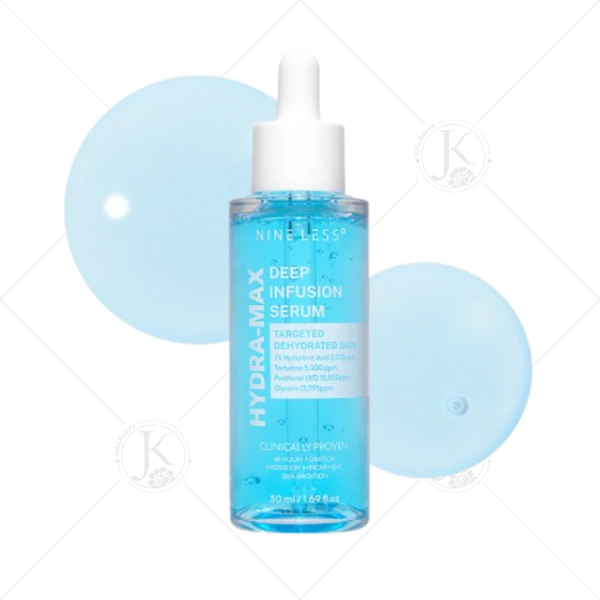  (XANH DƯƠNG) Tinh Chất Cấp Ẩm Nineless Hydra Max Deep Infusion Serum 50ml 