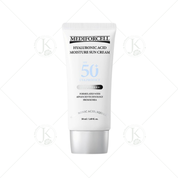  Kem Chống Nắng Căng Bóng Da Mediforcell Hyaluronic Acid Moisture Sun Cream SPF50+ PA++++ 50ml 