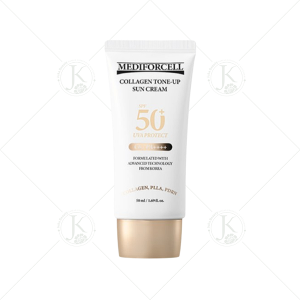  Kem Chống Nắng Nâng Tone Mediforcell Collagen Tone Up Sun Cream SPF50+ PA++++ 50ml 