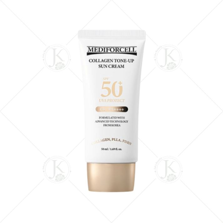  Kem Chống Nắng Nâng Tone Mediforcell Collagen Tone Up Sun Cream SPF50+ PA++++ 50ml 