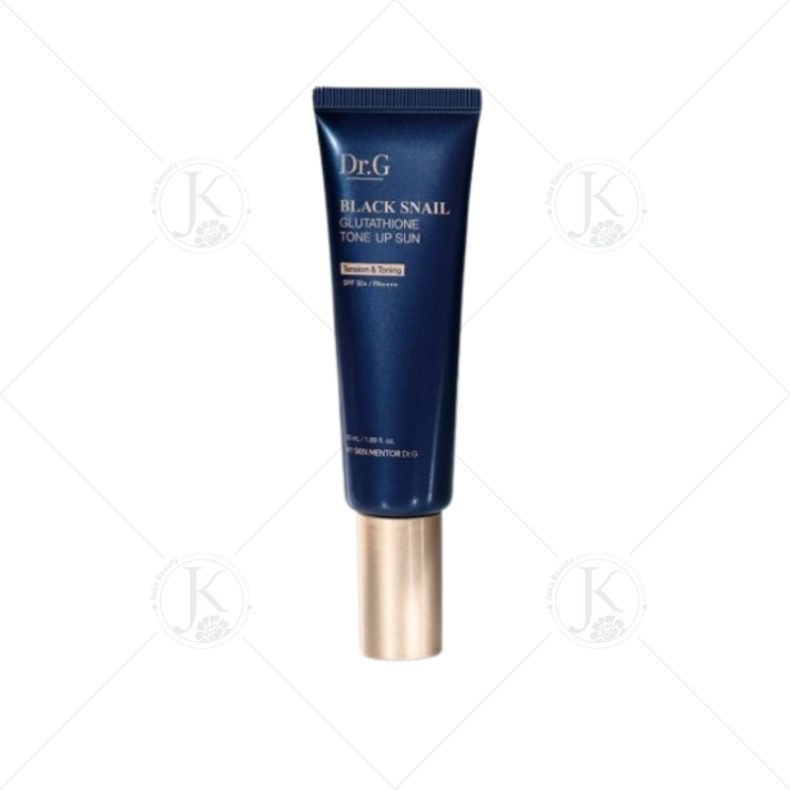 Kem Chống Nắng Phổ Rộng, Nâng Tone DR.G Black Snail Glutathione Tone Up Sun SPF50+ PA++++ 50ml 