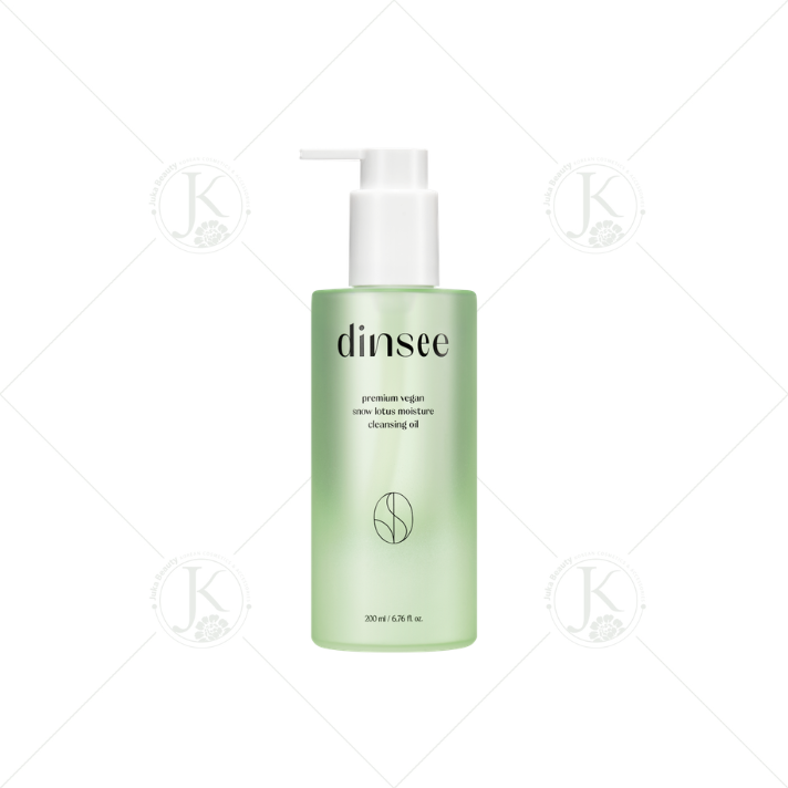  Dầu Tẩy Trang Thuần Chay Thiên Sơn Tuyết Liên Dinsee Premium Vegan Snow Lotus Moisture Cleansing Oil 200ml 